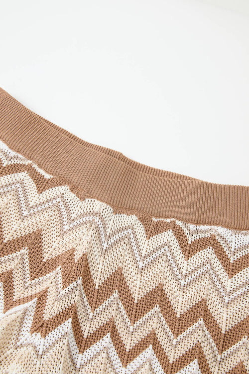 Serene Knit Pants Brown
