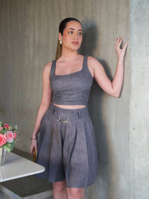 Lumiere Cropped Bustier