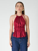 Nue Top Burgundy