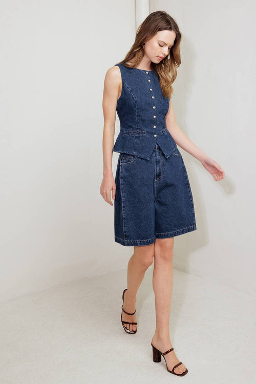 Aria Denim Short