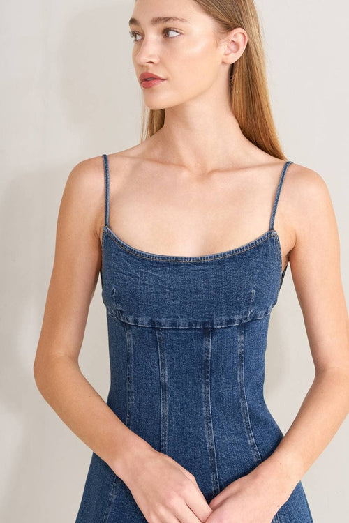 Amalia Midi Dress Indigo