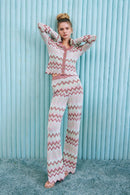 Serene Knit Pants Brown