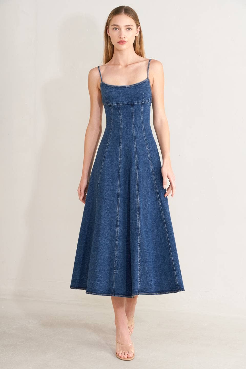 Amalia Midi Dress Indigo