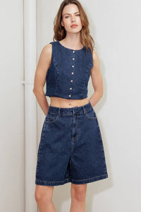 Aria Denim Short