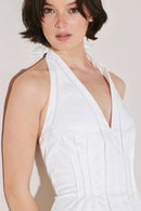 Marilyn Midi Dress White