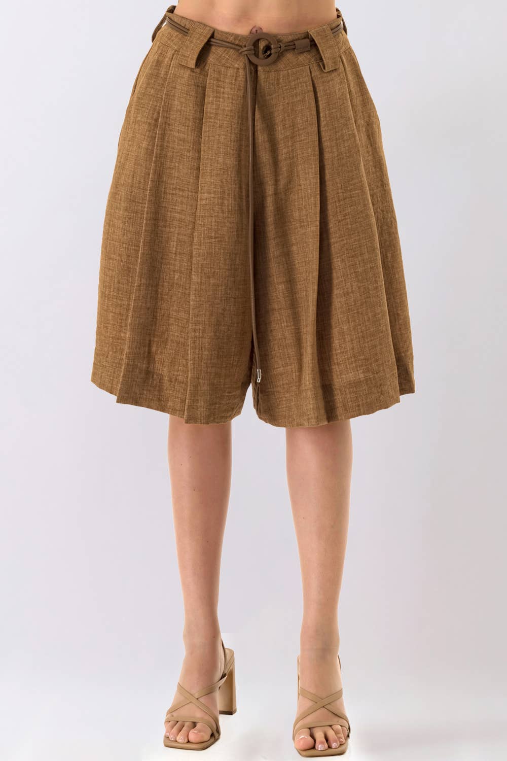 Brise Bermuda Shorts Camel