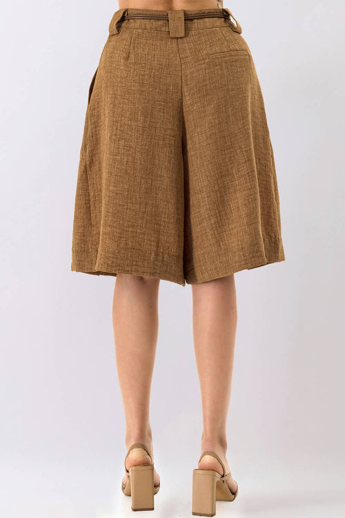 Brise Bermuda Shorts Camel