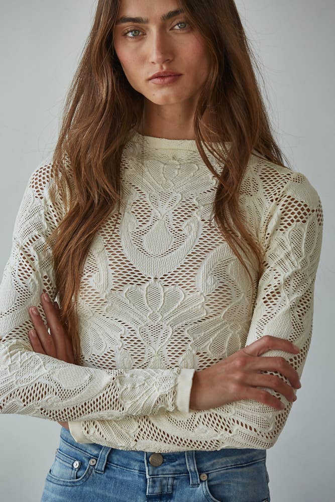 Elara Top Cream
