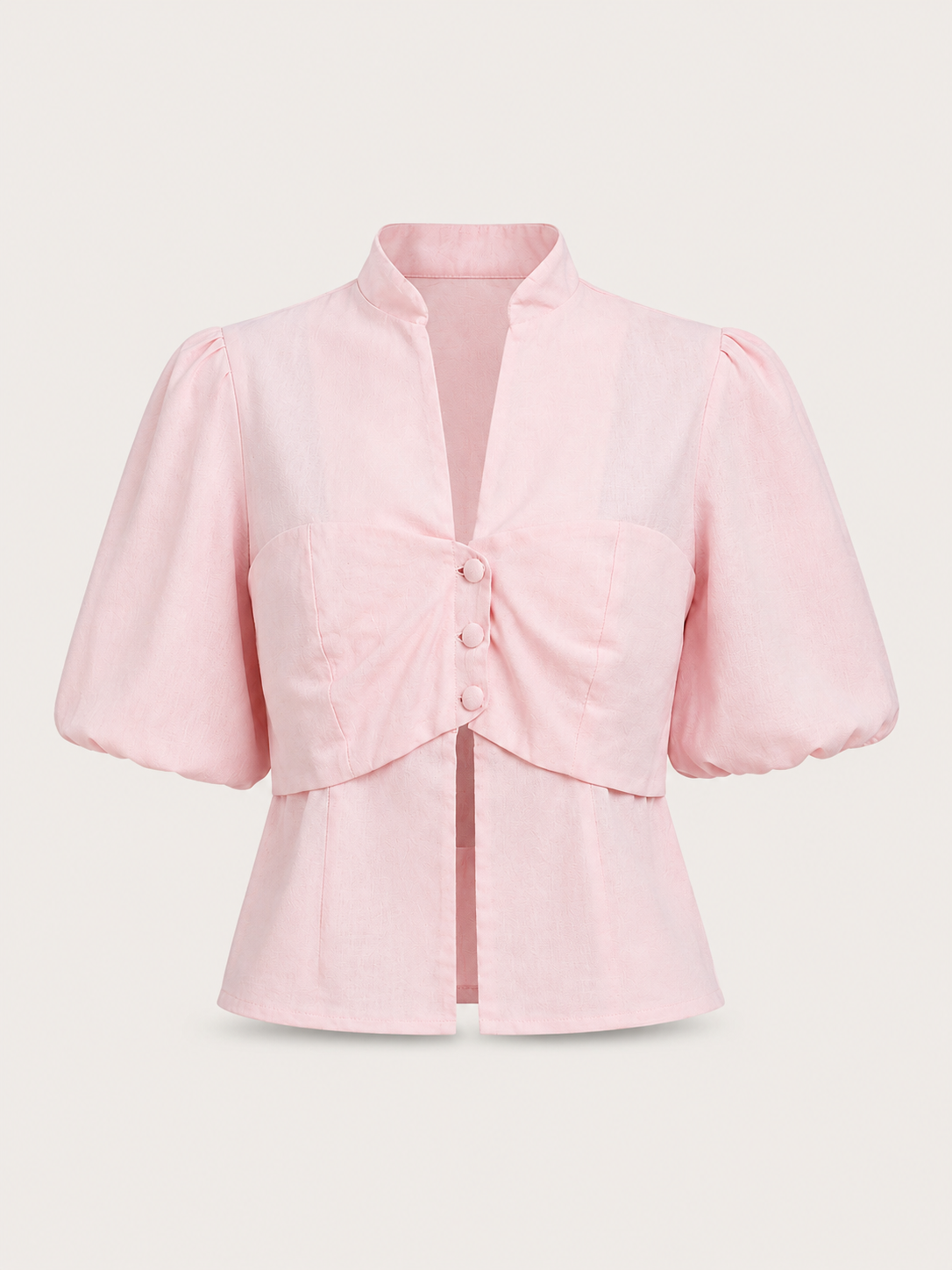 Aura Top Lino Rose