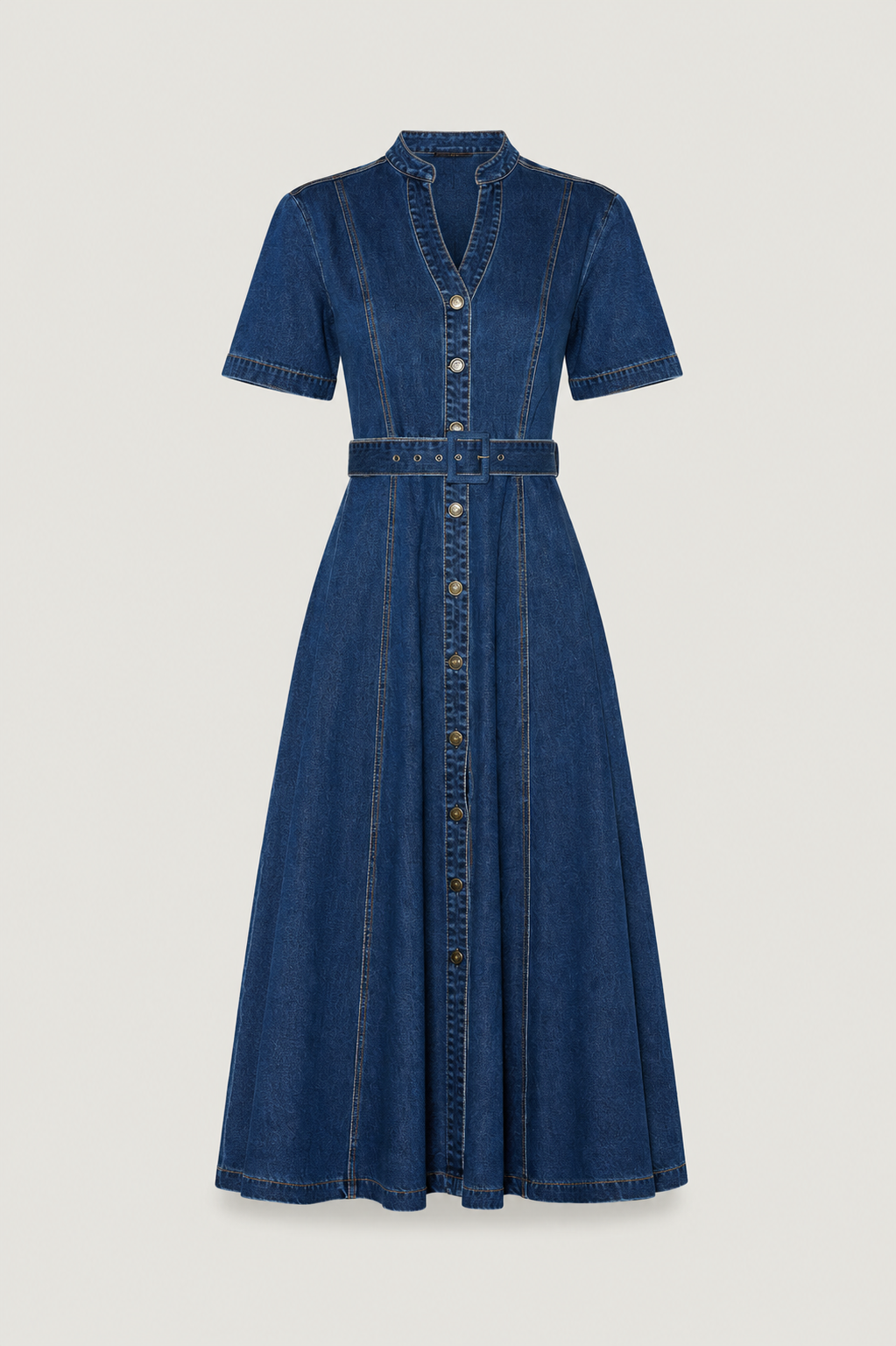 Rose Midi Dress Indigo