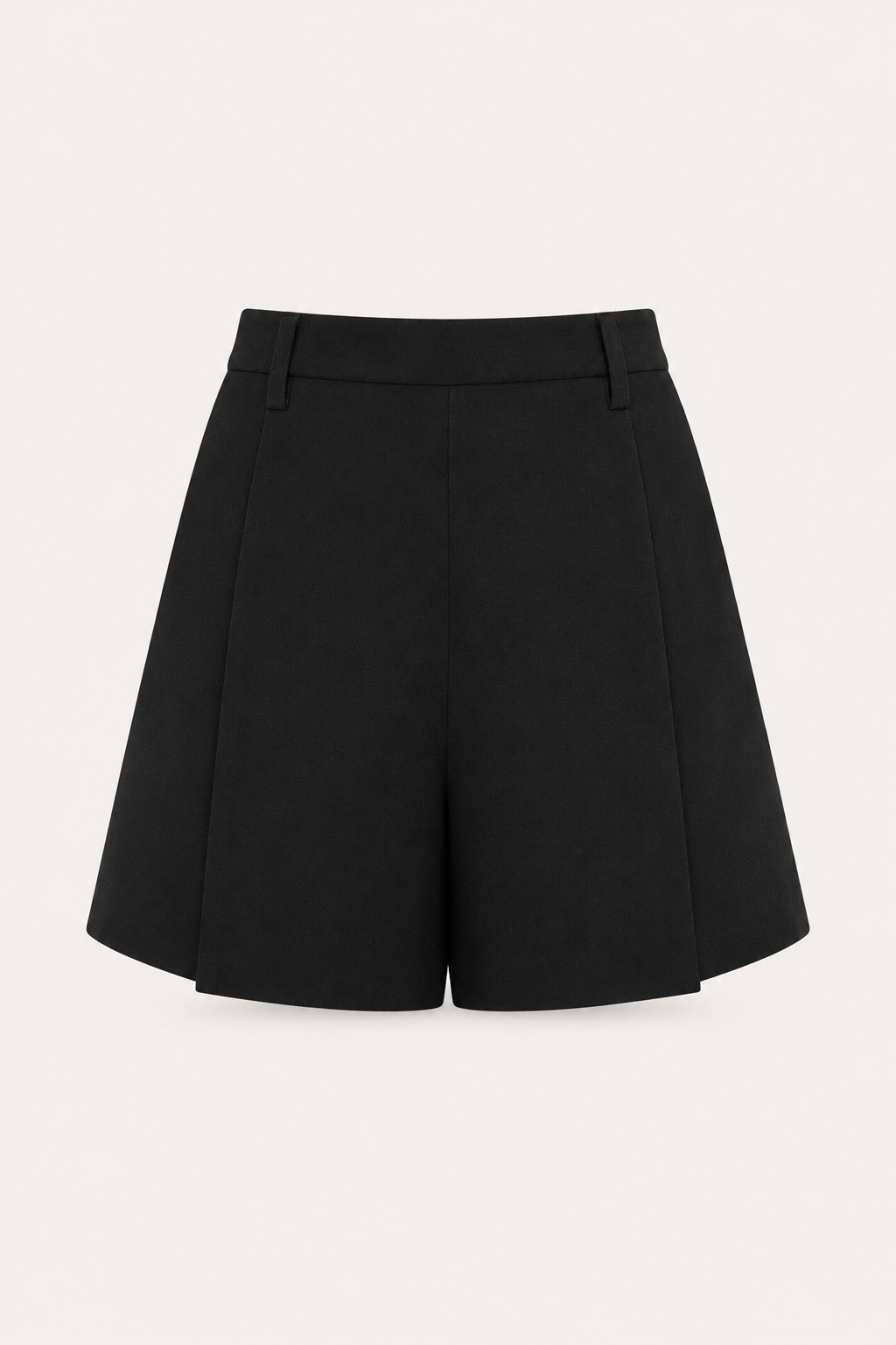 Blaire Pleated Shorts Black