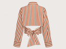 Aria Top Taupe Rust