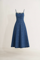 Amalia Midi Dress Indigo