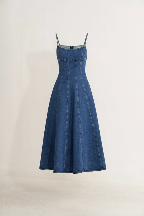Amalia Midi Dress Indigo