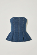 Vera Denim Top Indigo