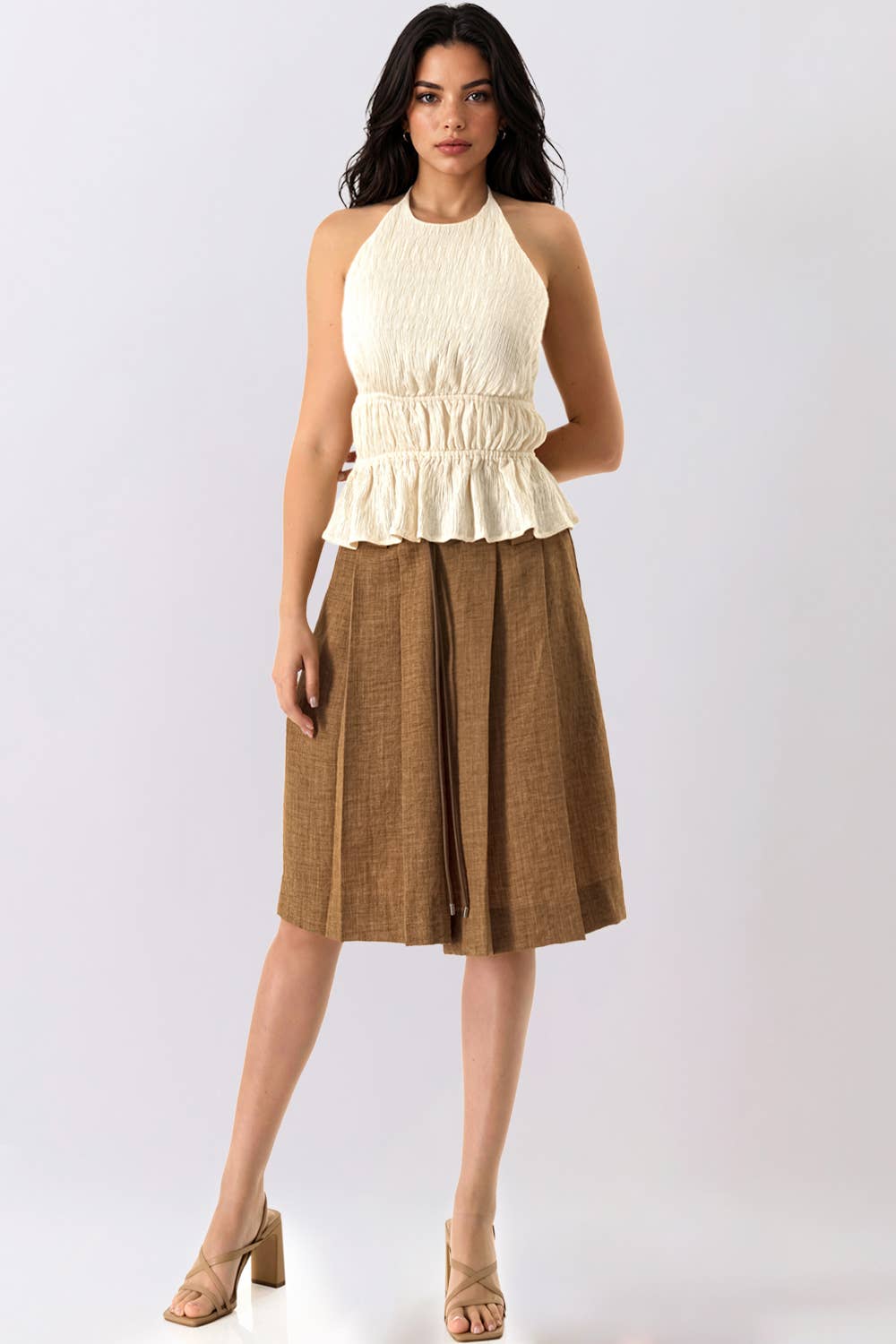 Brise Bermuda Shorts Camel