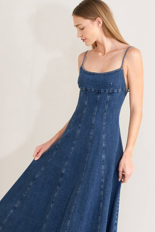 Amalia Midi Dress Indigo