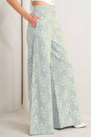 Lace Pant Light Blue