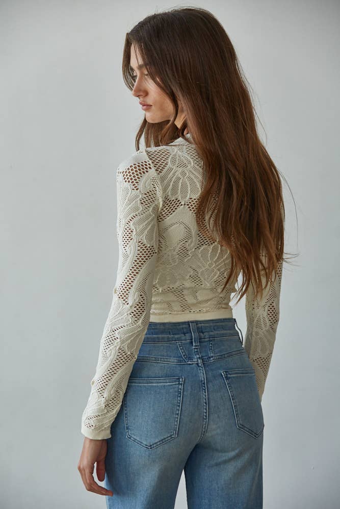 Elara Top Cream