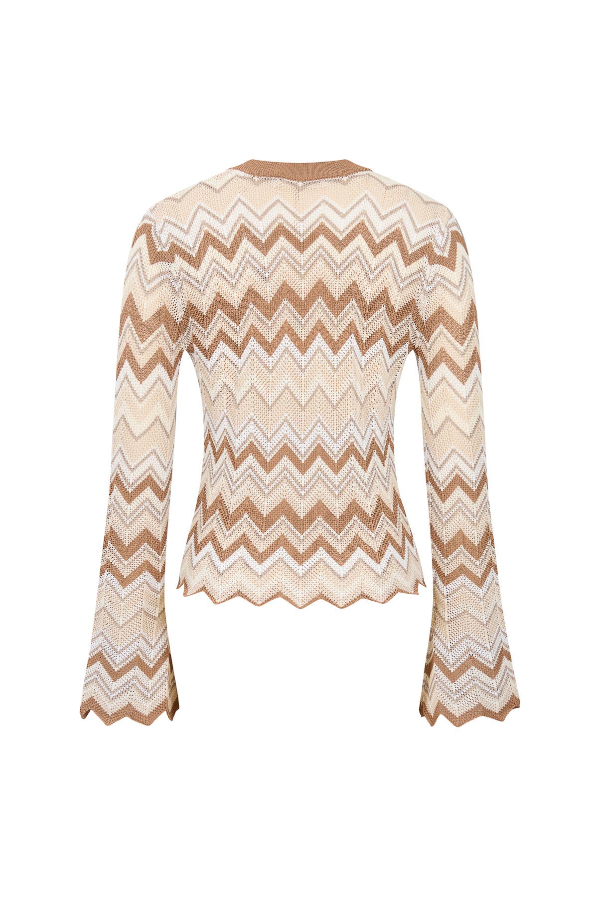Serene Knit Cardigan Brown