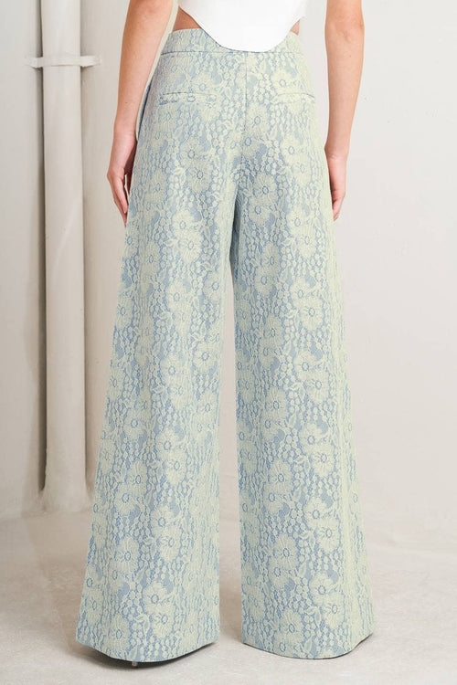 Lace Pant Light Blue